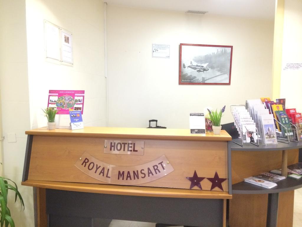 Hotel Royal Mansart Paříž Exteriér fotografie