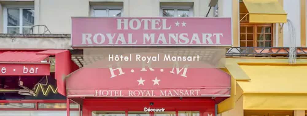 Hotel Royal Mansart Paříž Exteriér fotografie